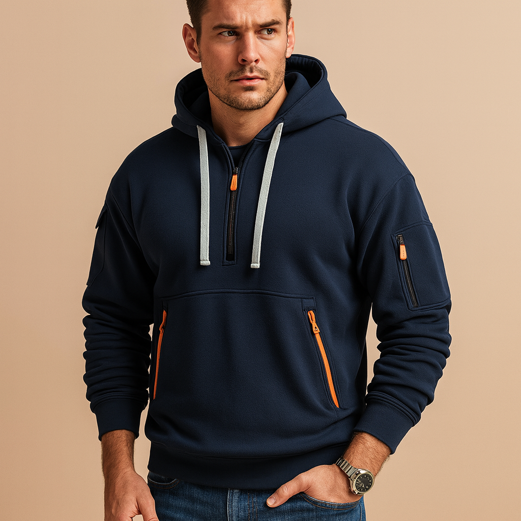 Men’s retro corduroy jacket with soft fabric, practical pockets, and a timeless fit, ideal for autumn and winter outfits.