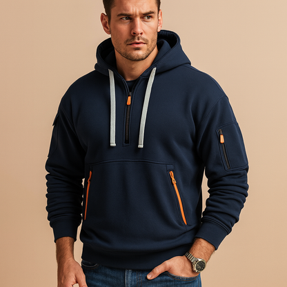 Men’s retro corduroy jacket with soft fabric, practical pockets, and a timeless fit, ideal for autumn and winter outfits.