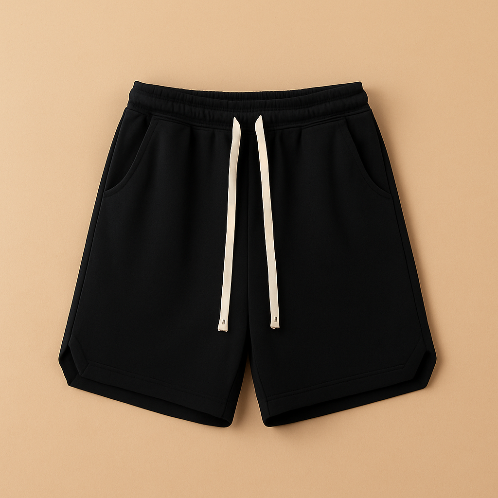 Men’s retro sport shorts with elastic waistband, designed for sports, outdoor activities, and casual summer wear.