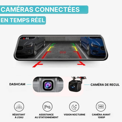 Rétroviseur DashCam CarPlay zaxx