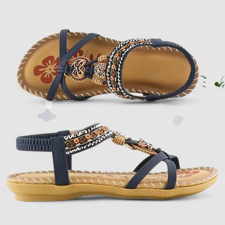 Comfortable Womens Slide Toe Sandals