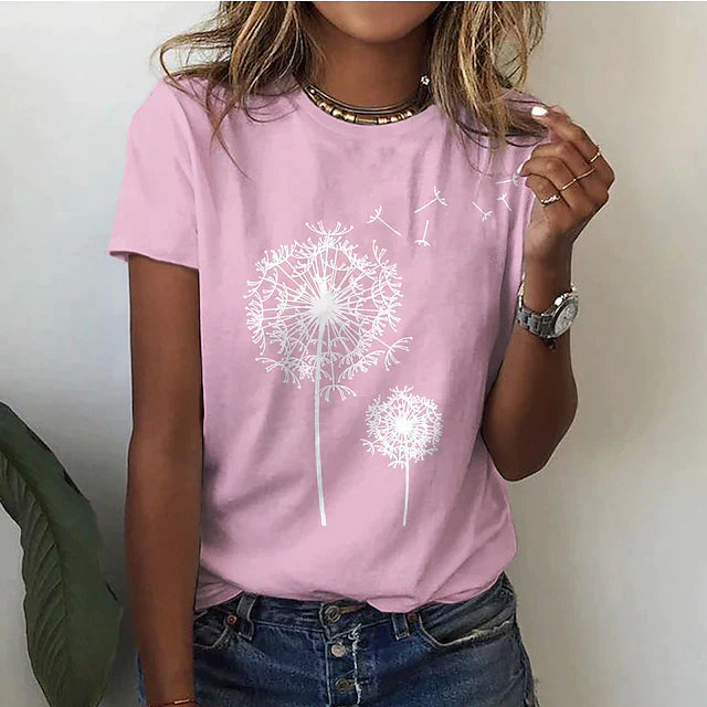 Image of Rhonda | Women's Graphic Crew Neck T-Shirt