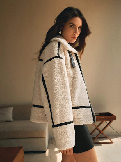 Image of Rhonda | Women's Oversized Sherpa Jacket