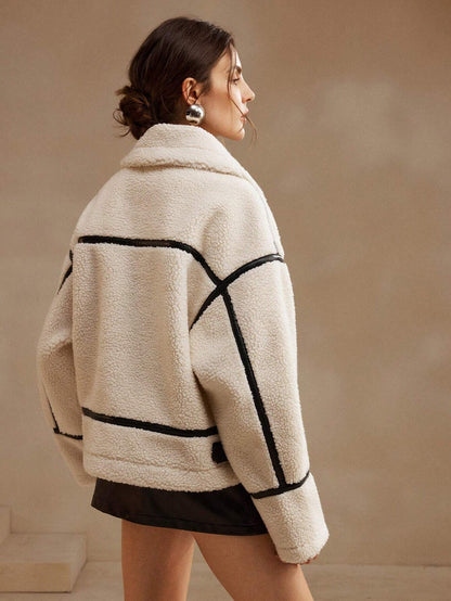 Image of Rhonda | Women's Oversized Sherpa Jacket