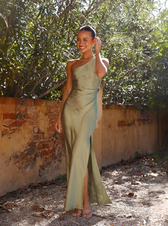 Chic Floral Off Shoulder Maxi Dress