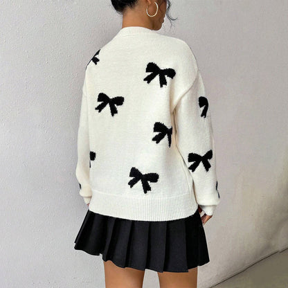 Image of Roberta | Women's Graphic Crew Neck Sweater