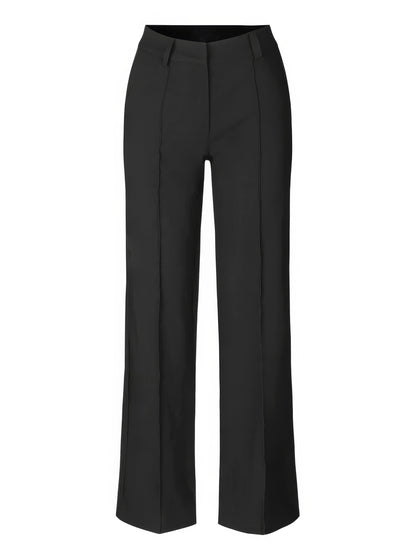 Image of Rochelle | Women's High-Waisted Wide Leg Trousers