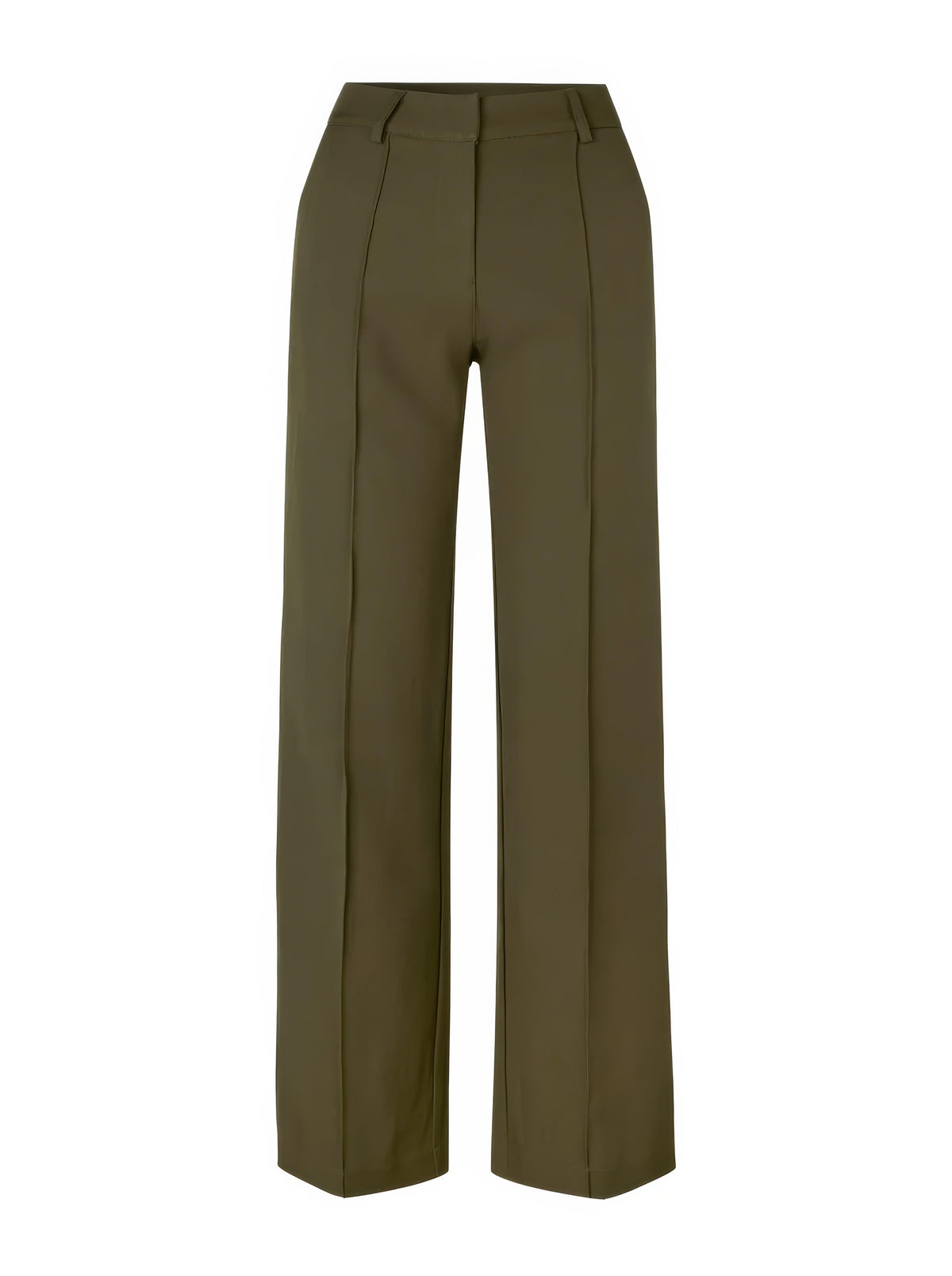 Image of Rochelle | Women's High-Waisted Wide Leg Trousers