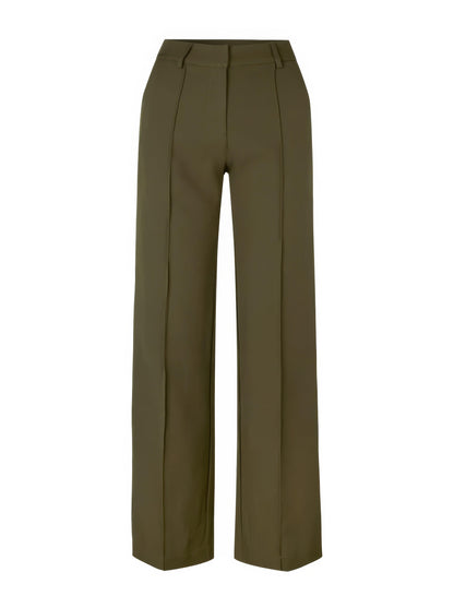 Image of Rochelle | Women's High-Waisted Wide Leg Trousers
