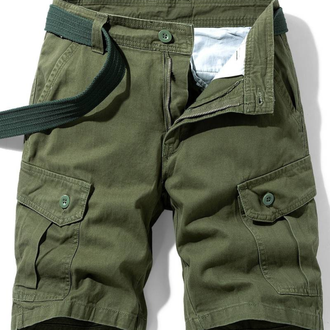 Men's Cargo Shorts Multi-Pocket Durable