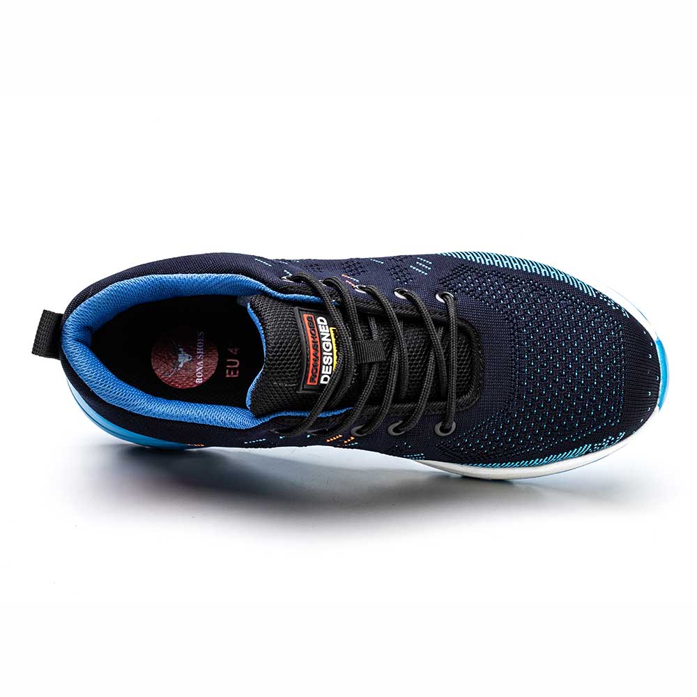 Blue Safety Work Sneakers Breathable