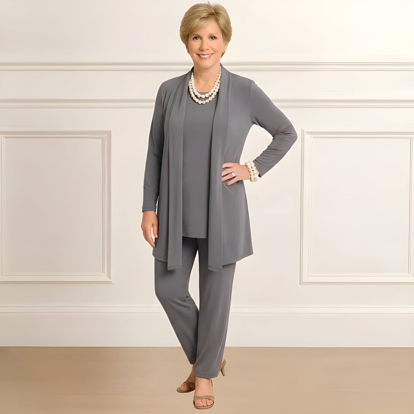 Cozy Cardigan Sweater Pants Set