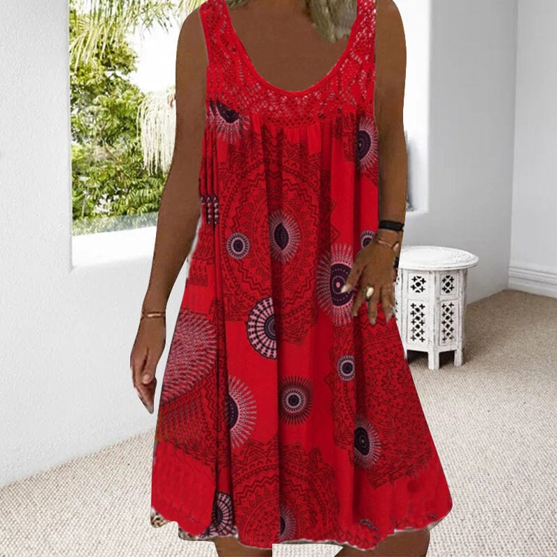 Sunny Strapless Sundress