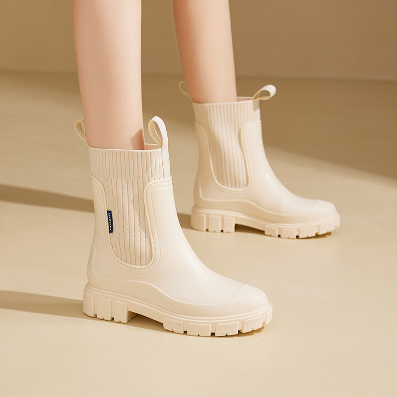 Women's Lug Sole Chelsea Boots - VibreMode