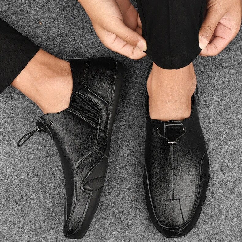 Men's Slip On Shoes Elastic Sides Casual