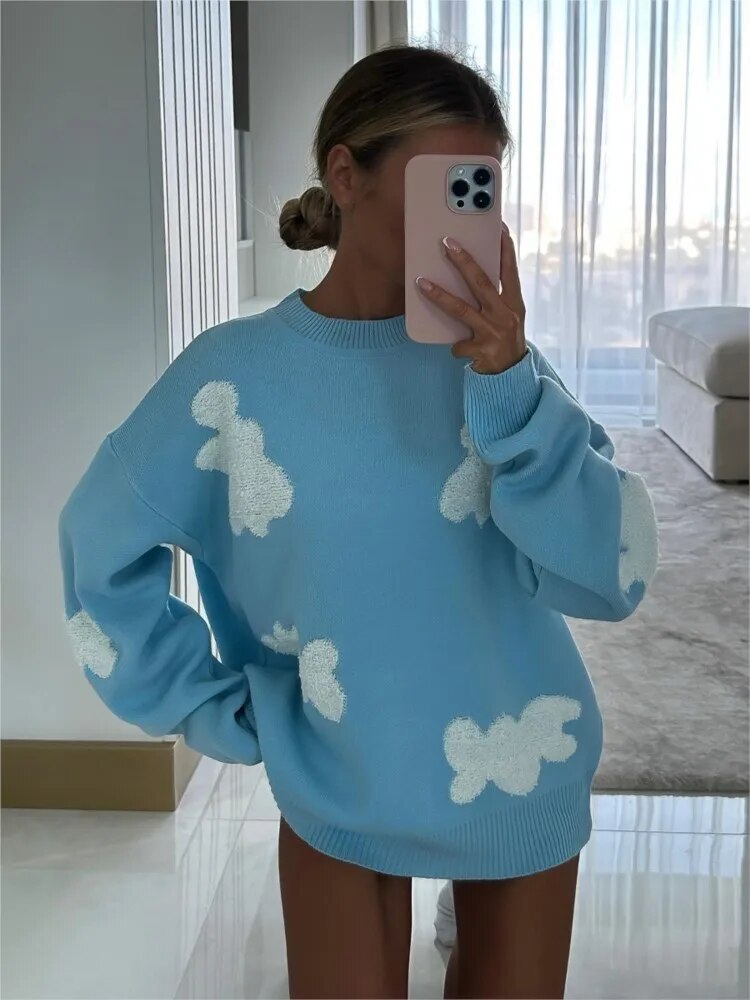 Women's Oversized Knitted Sweater