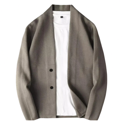 Men's Open Front Cardigan Sweater - VibreMode