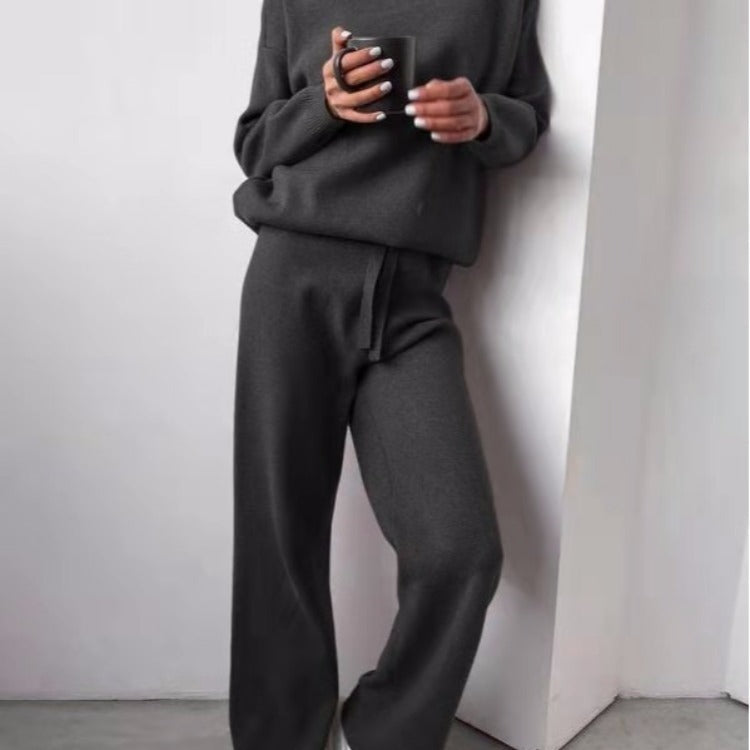 Women's Relaxed Fit 2 Piece Pants Set - VibreMode