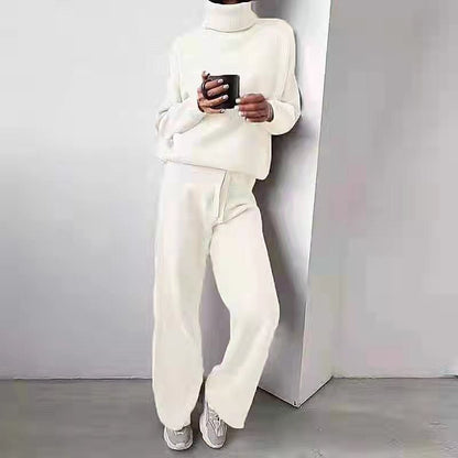 Women's Relaxed Fit 2 Piece Pants Set