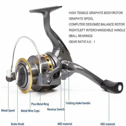 Carbon Fiber Telescopic Fishing Rod - VibreMode