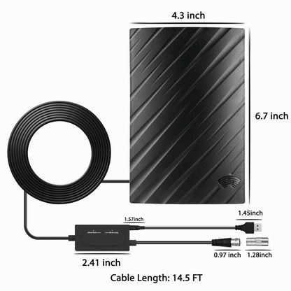 4K Indoor Hdtv Digital Antenna Long Range