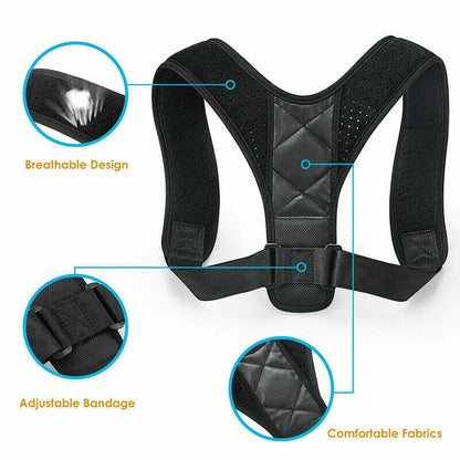 Posture Corrector Back Support Adjustable