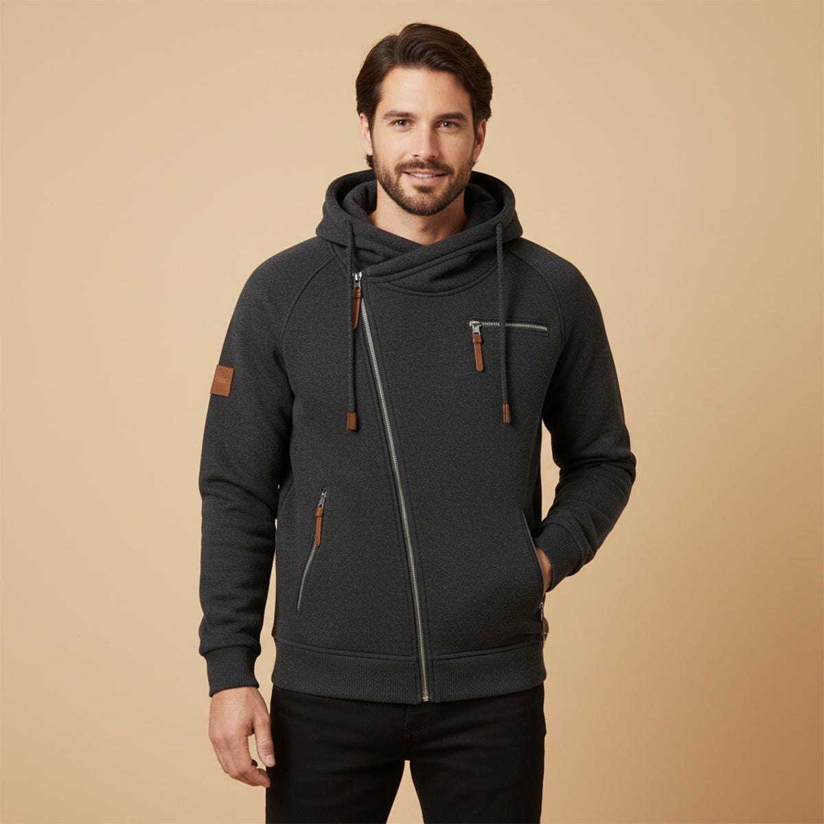 Frontier Men's Zip Up Hoodie