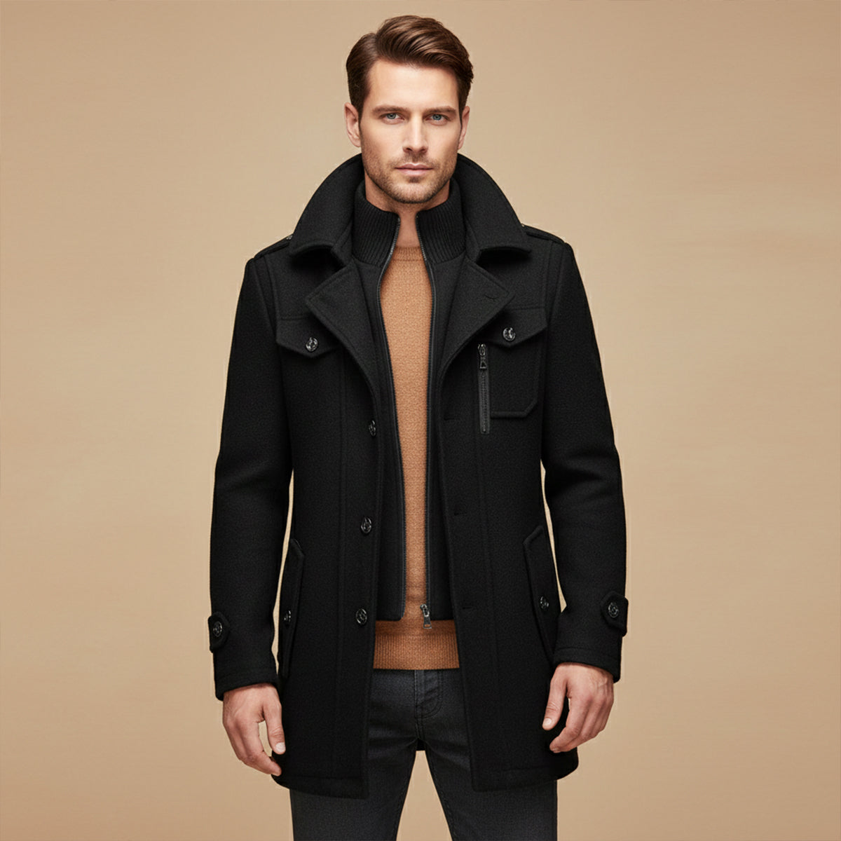 Isernia Men's Smart Zip Jacket Waterproof Winter