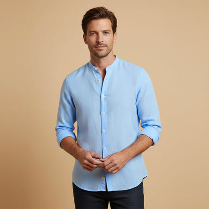 Men's Linen Casual Shirt Relaxed Fit