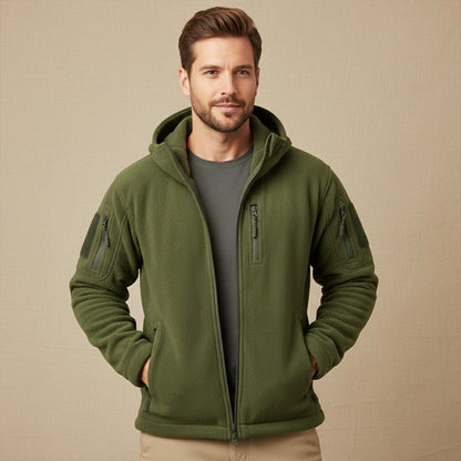 Moray Men's Tactical Fleece Hooded Jacket