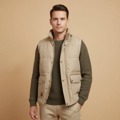 Men's Fleece Lined Winter Vest
