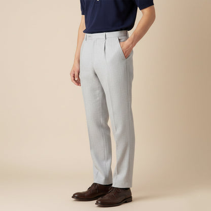 Men's Linen Pants Loose Fit Lightweight Beige