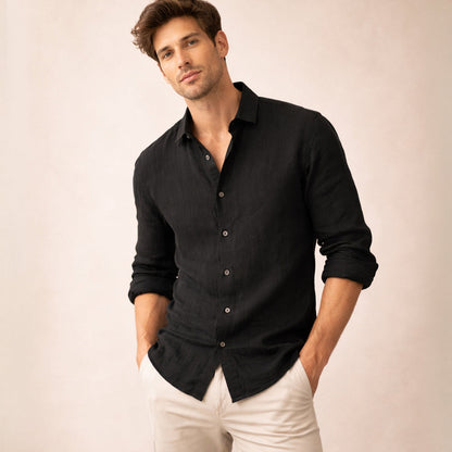 Men's Classic Button Up Shirt Lightweight