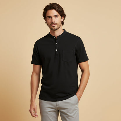 Men's Soft Summer Shirt Cotton Chest Pocket