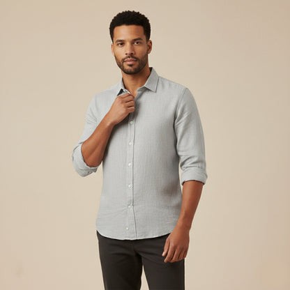 Men's Cotton Linen Summer Shirt