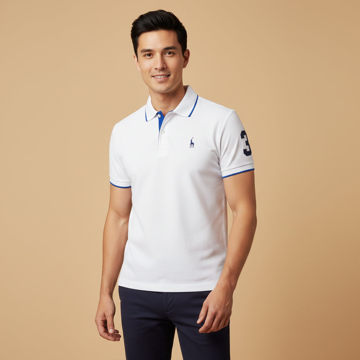 Ash Bunker Men's Golf Polo Shirt