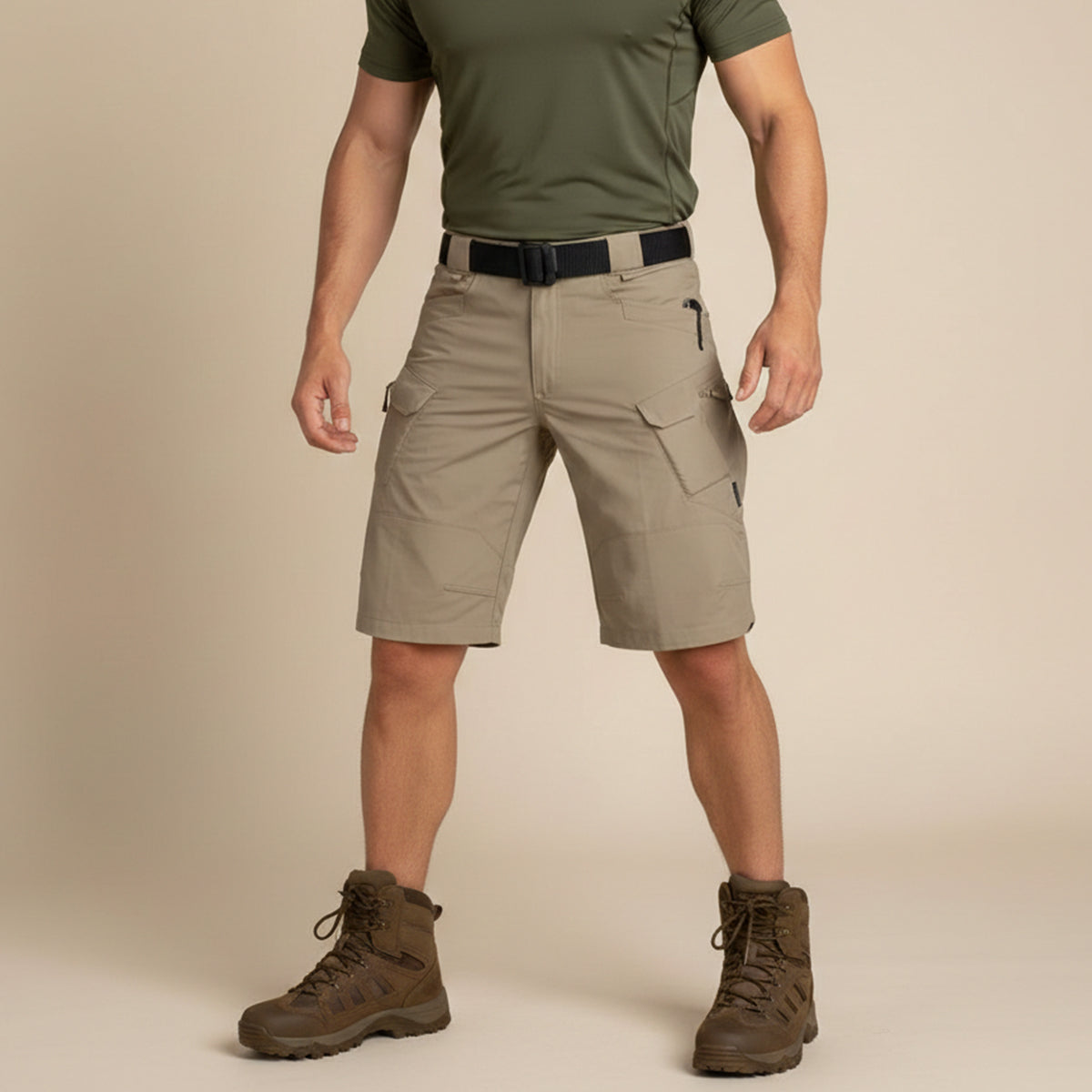 Men's Tactical Cargo Shorts Lightweight Outdoor Utility
