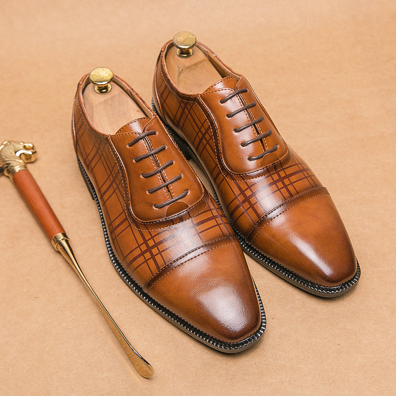 Authentic Leather Formal Dress Shoes - VibreMode