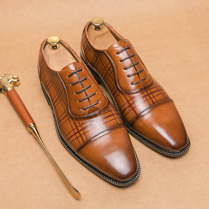 Authentic Leather Formal Dress Shoes - VibreMode