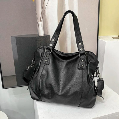 Lunelle Women's Soft Leather Tote Bag