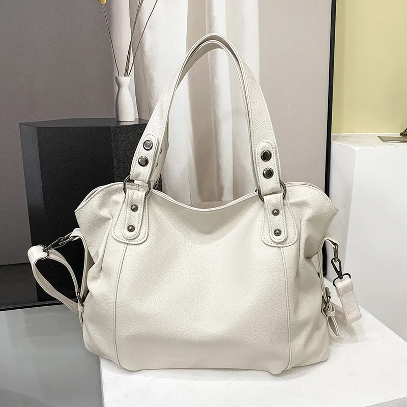 Lunelle Women's Soft Leather Tote Bag