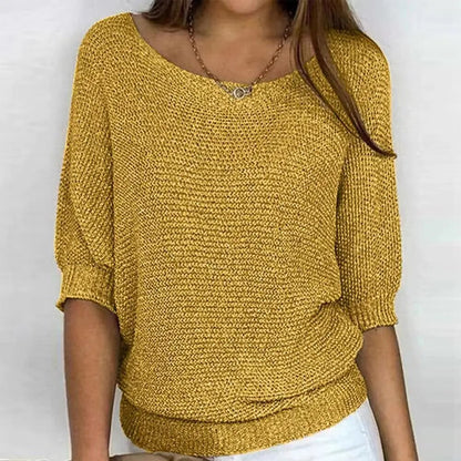 Women's Breathable Knit Sweater Lightweight Summer Jumper