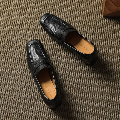 Image of Sadie | Women's Slip-On Block Heel Loafers