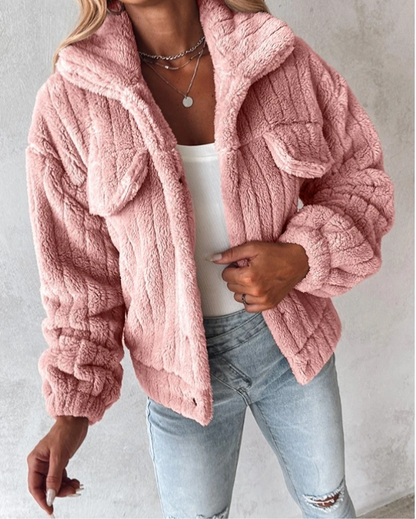 Image of Sage | Women's Button-Down Relaxed Fit Jacket