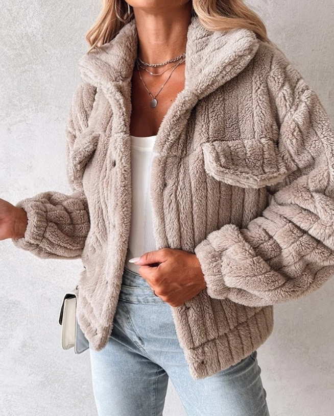 Image of Sage | Women's Button-Down Relaxed Fit Jacket