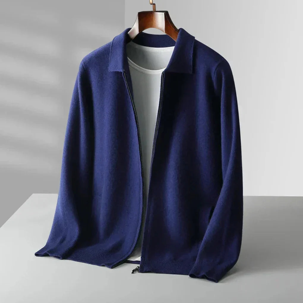Men's Full Zip Vest Side Pockets Regular Fit