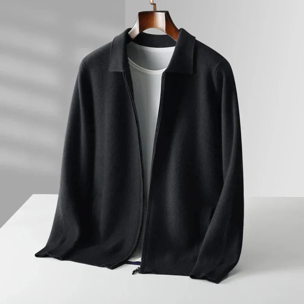 Men's Regular Fit Vest Full Zip Side Pockets