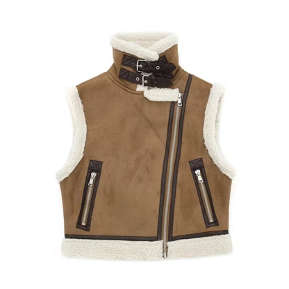 Women's Asymmetric Zipper Cardigan