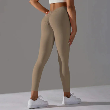 Women's Compression Leggings Sculpted Support Black