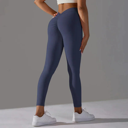 Women's Compression Leggings Sculpted Support Black
